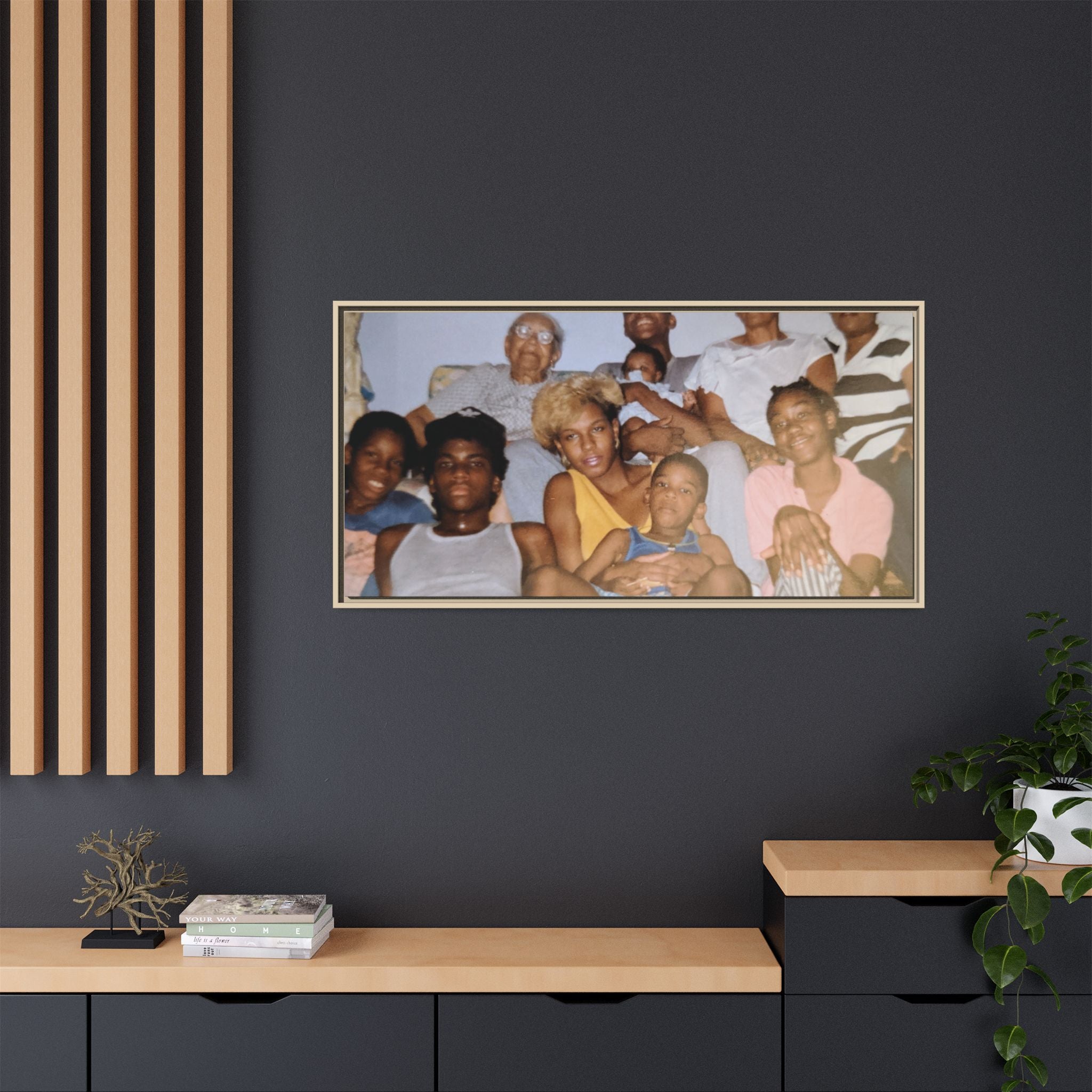 Ccustomizable Framed Canvas — Horizontal Matte Wall Art