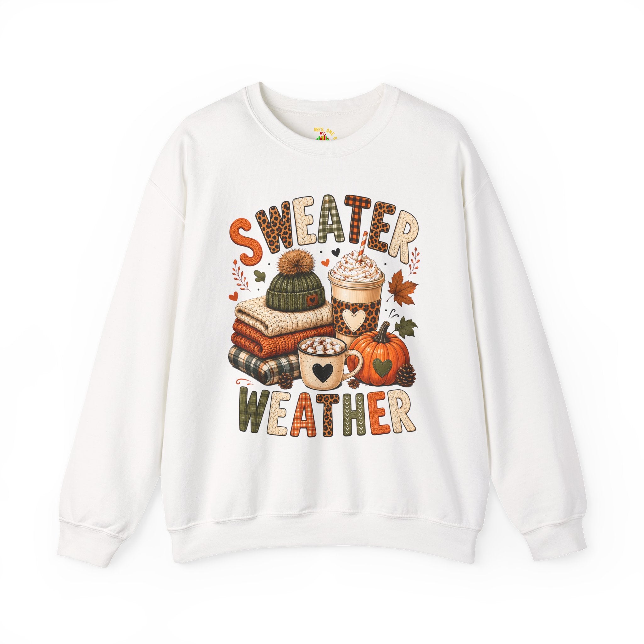 Sweater Weather Autumn Crewneck Sweatshirt