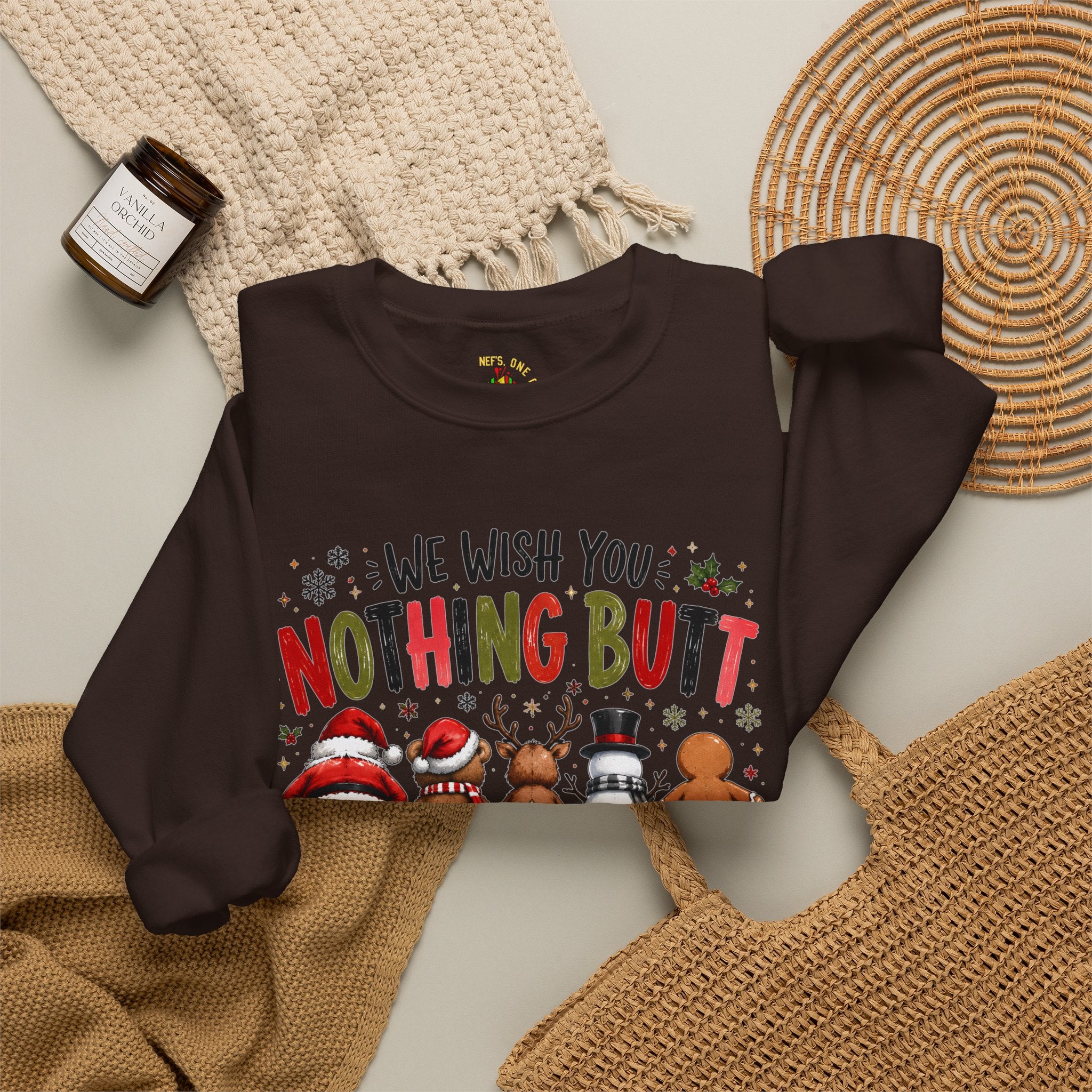 We Wish You Nothing But a Merry Christmas Sweatshirt