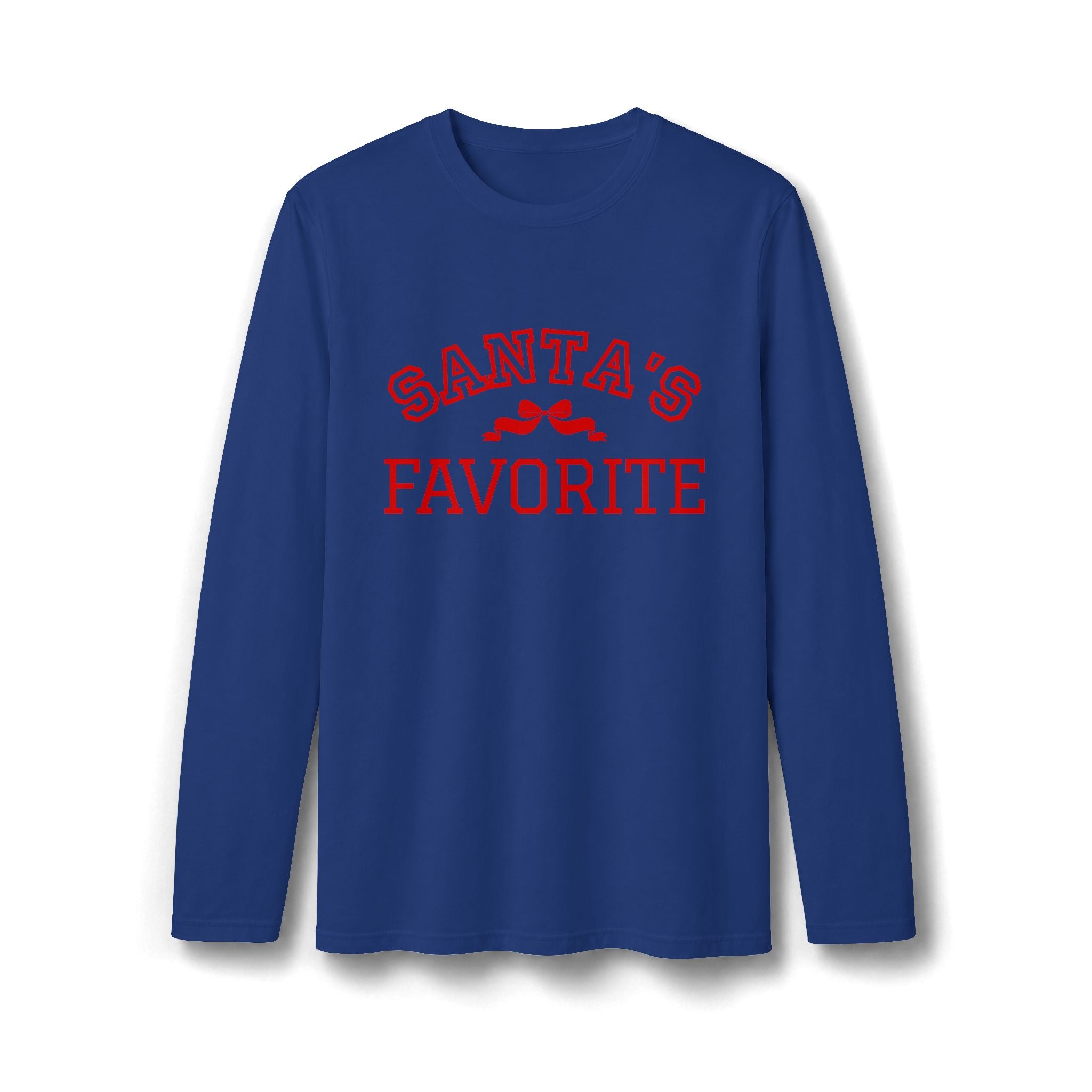 Santa’s Favorite Reindeer Christmas Long Sleeve T-Shirt