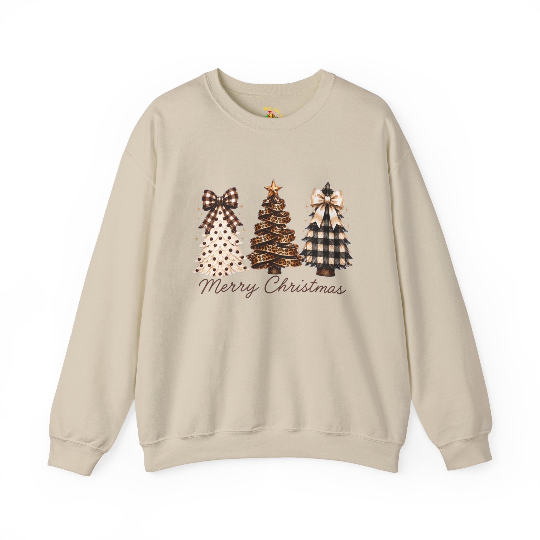 Merry Christmas Christmas Tree Crewneck Sweatshirt