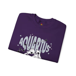 Aquarius Zodiac Casual classic unisex heavy blend crewneck sweatshirt