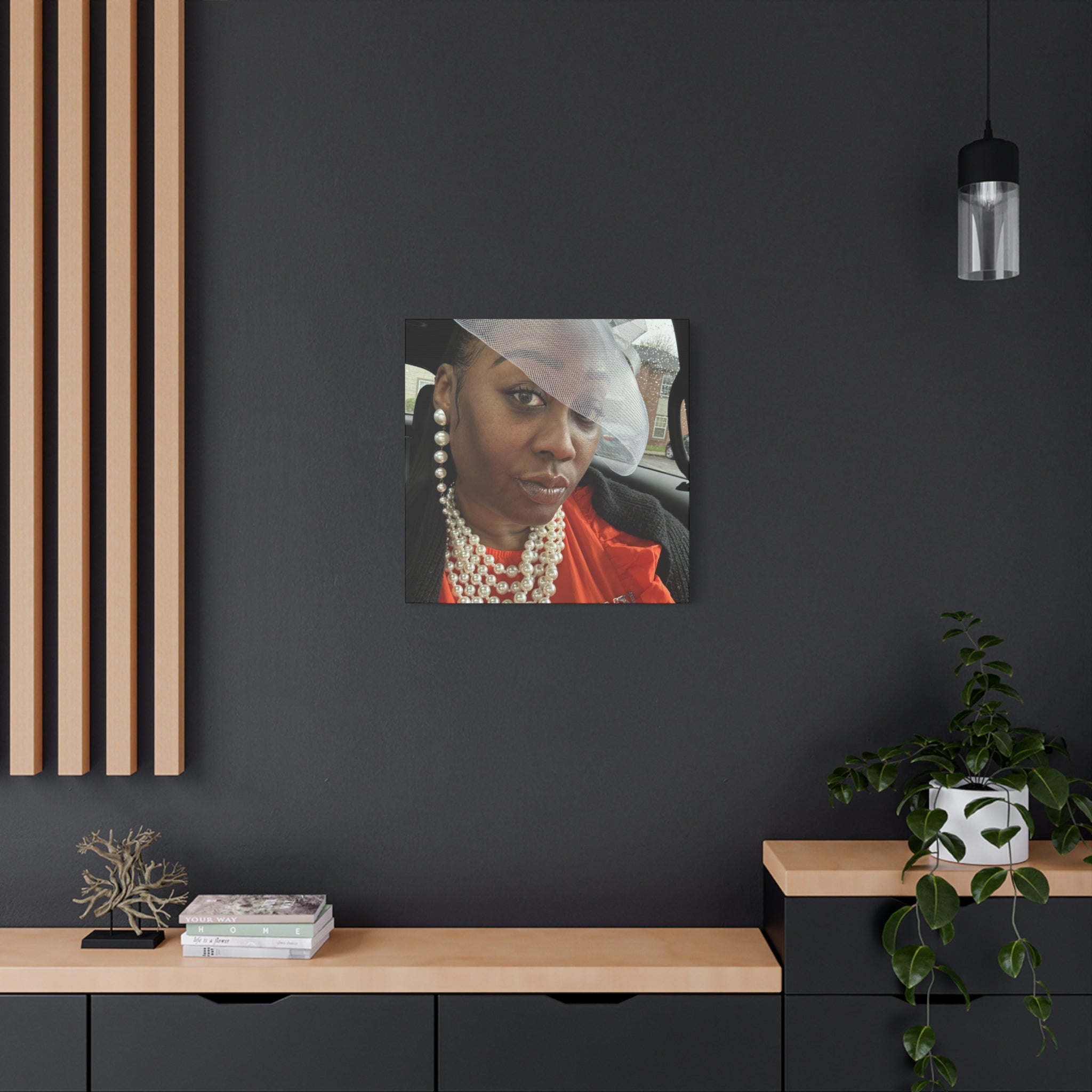 Personalize with your Photo Canvas Print — Square  Matte Wall Art (1.25")