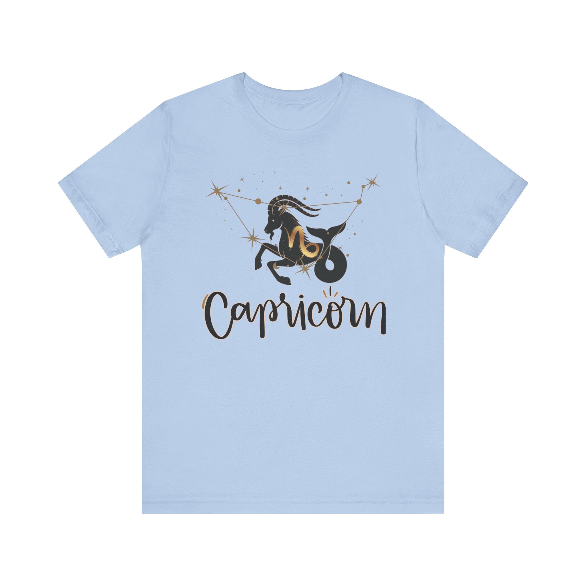 Capricorn Unisex Casual classic unisex jersey short sleeve tee