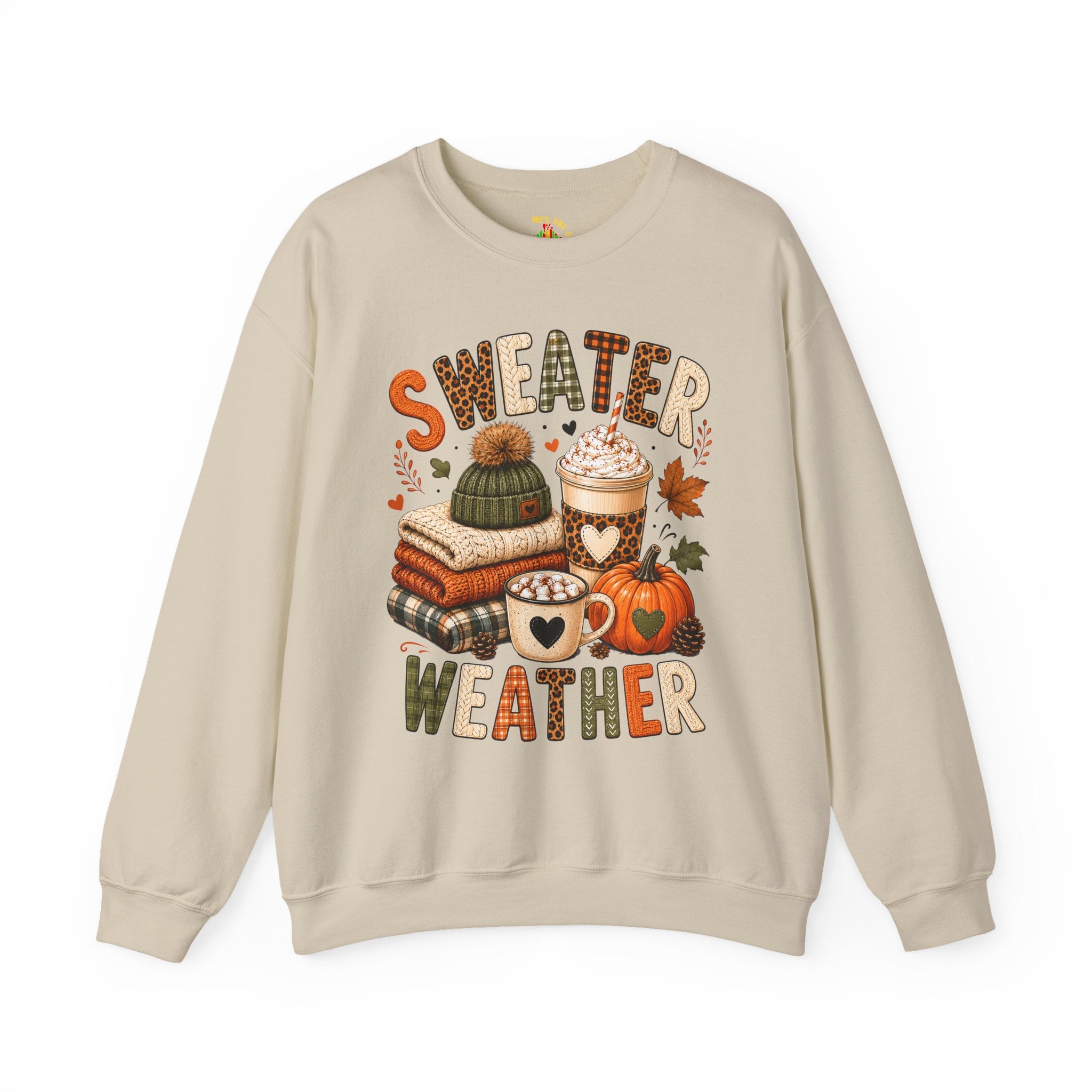 Sweater Weather Autumn Crewneck Sweatshirt