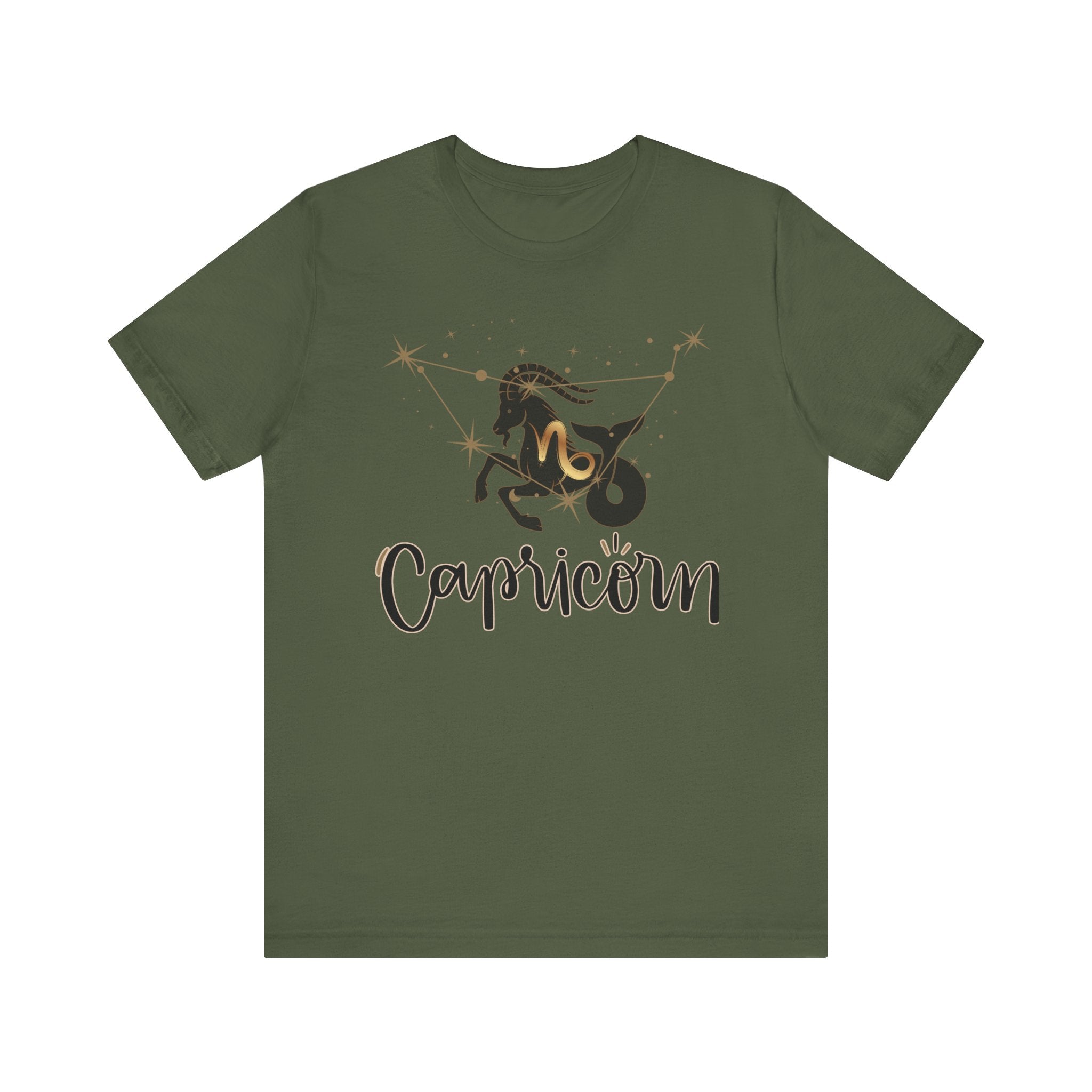 Capricorn Unisex Casual classic unisex jersey short sleeve tee