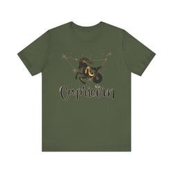 Capricorn Unisex Casual classic unisex jersey short sleeve tee
