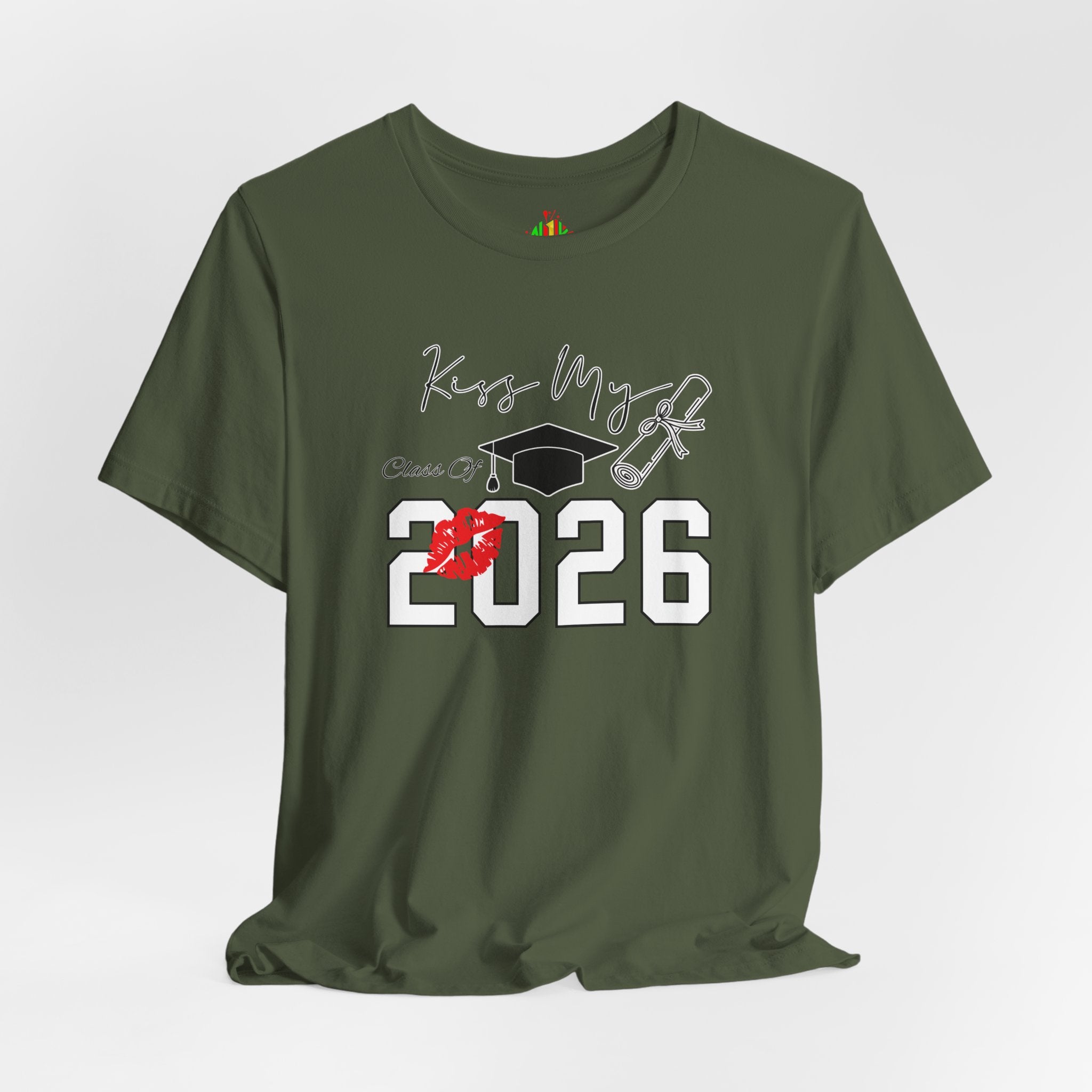 2026 Graduation Tee, Unisex Graduation Shirt, Class of 2026 Apparel, Kiss My Grad Tee, Trendy Graduation Gift, Celebration T-shirt, [...]