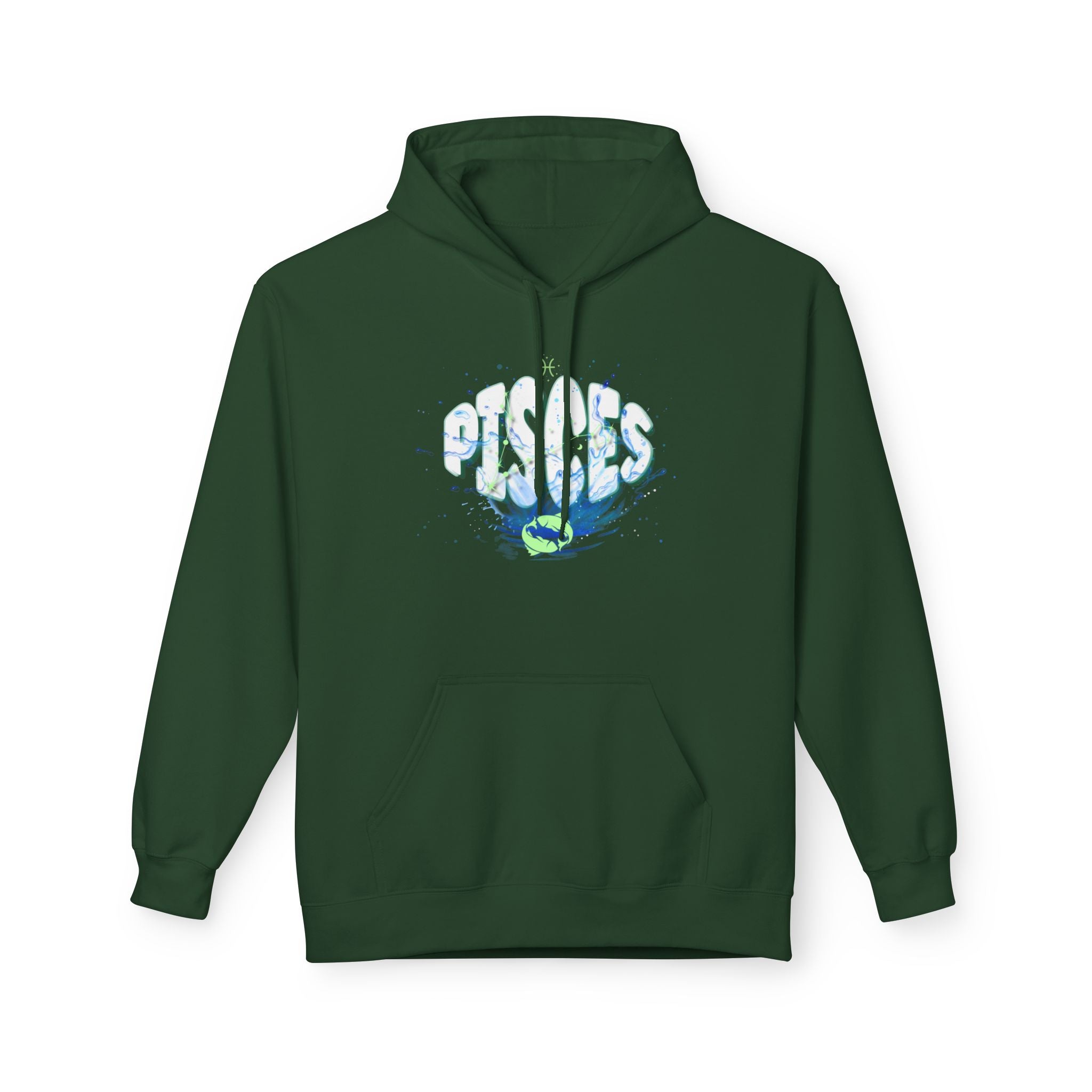 Pisces Zodiac Water Sign Hoodie — Astrological Star Sign Sweatshirt