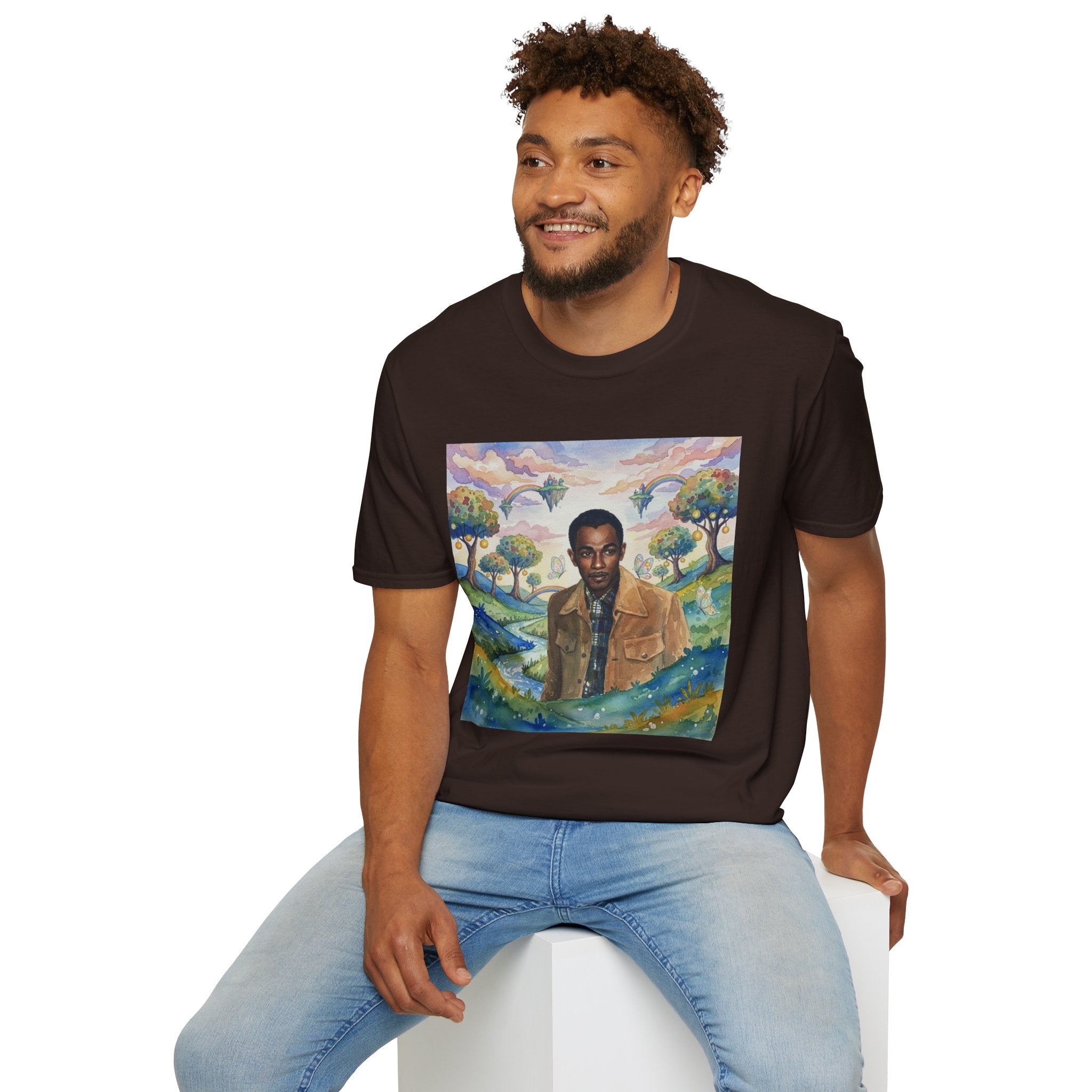 Todd Another Customized Smile Portrait Tee Graphic T-Shirt
