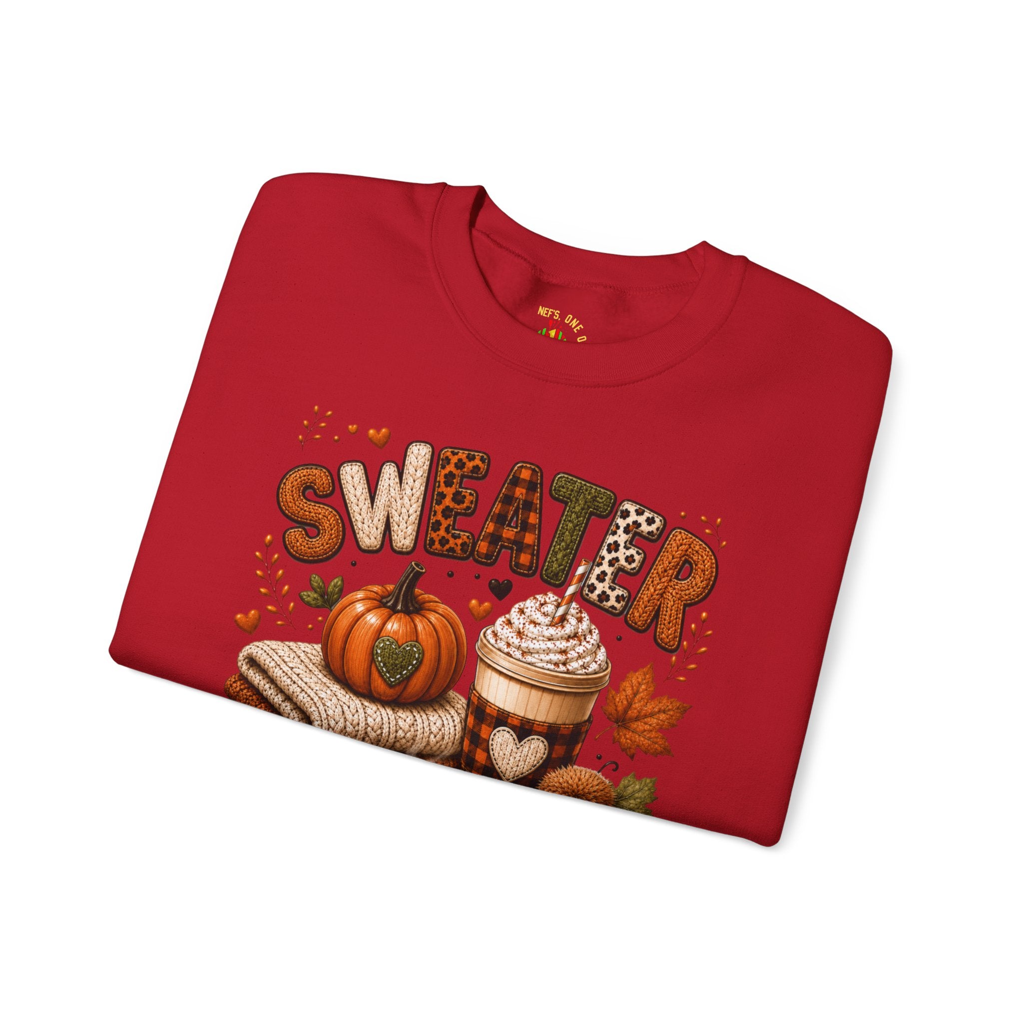 Sweater Weather Autumn Crewneck Sweatshirt