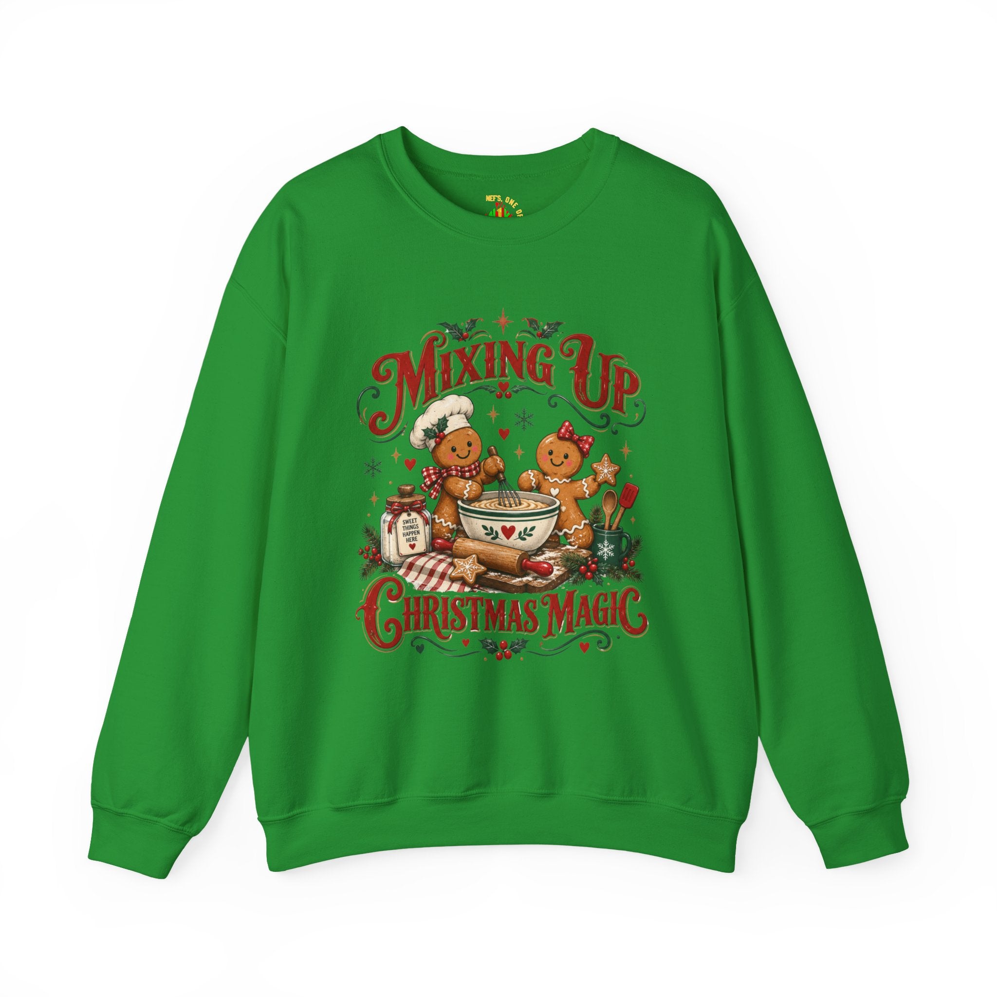 Mixing Up Ginger Bread Hot Chocolate Christmas