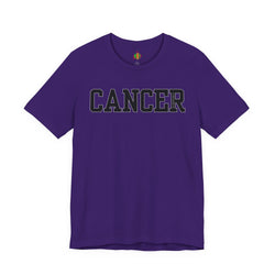 Cancer Zodiac Sign Unisex Tee, Support Cancer Patients, Gift for Loved Ones, Birthday, Comfortable Casual Wear