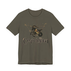 Capricorn Unisex Casual classic unisex jersey short sleeve tee