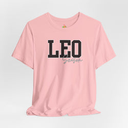 Leo Season Unisex Jersey Tee, Horoscope Shirt, Astrology Gift, Birthday Wear, Zodiac Fashion, Personalized Astrology Apparel