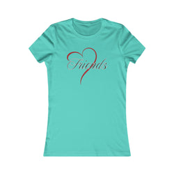 Friends Heart Women's Tee - Cute Gift for Holidays, Birthday, Friendship, Casual Wear, Love Themed Top