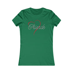Friends Heart Women's Tee - Cute Gift for Holidays, Birthday, Friendship, Casual Wear, Love Themed Top