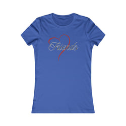 Friends Heart Women's Tee - Cute Gift for Holidays, Birthday, Friendship, Casual Wear, Love Themed Top