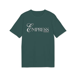 Empress Status Embroidered T-Shirt for Creators, Fashionable Graphic Tee, Casual Wear, Gifts for Creatives, Art Lover Apparel