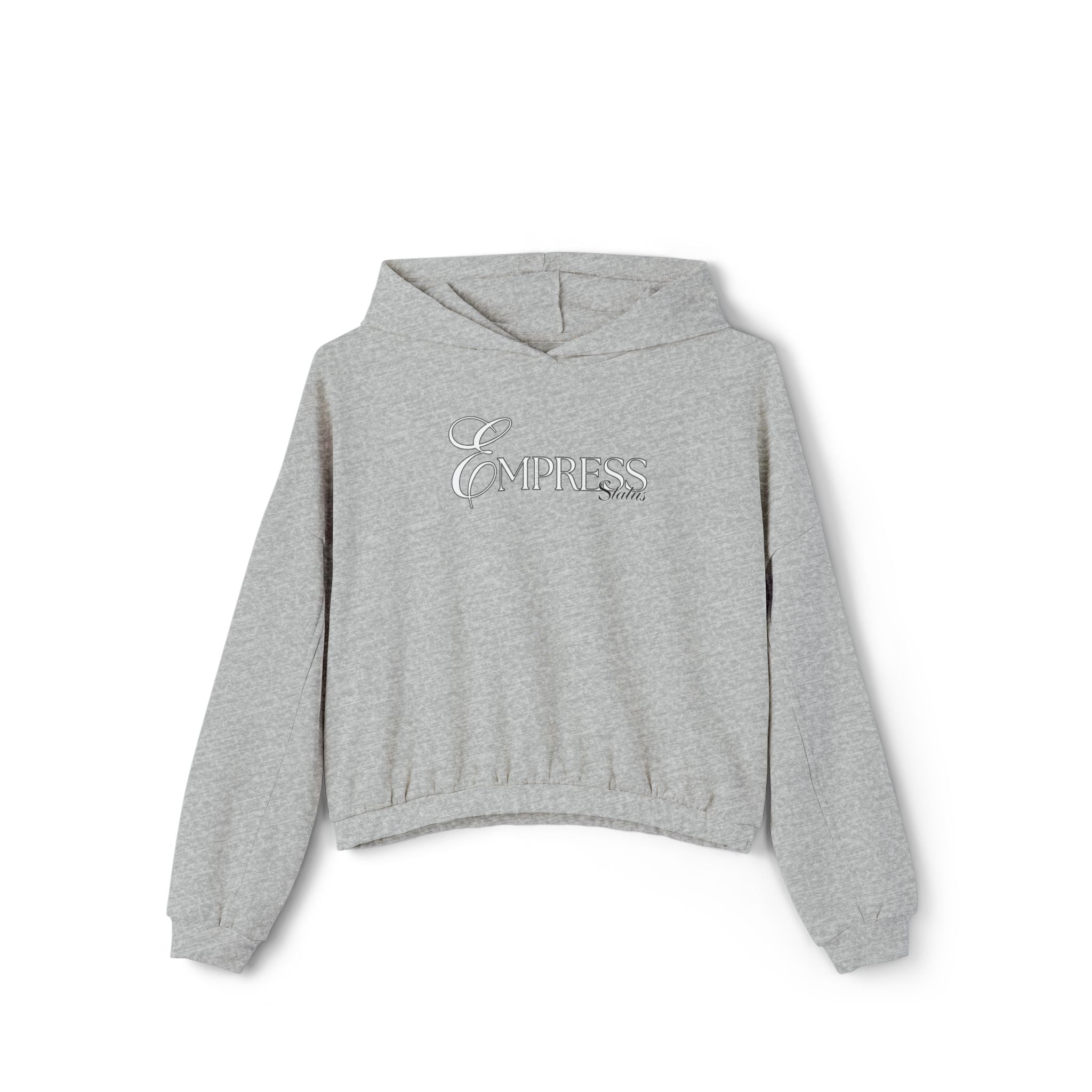 Empress Women's Cinched Bottom Hoodie, Chic Pullover, Stylish Activewear, Casual Outfit, Birthday Gift, Cozy Gift