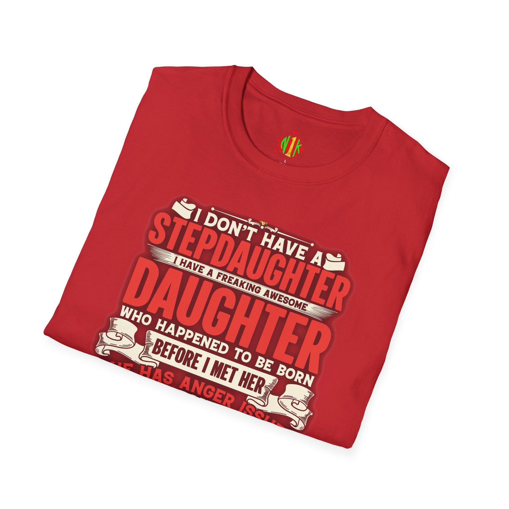 The love of a stepdaughter from a Stepfather Short Sleeve Tee