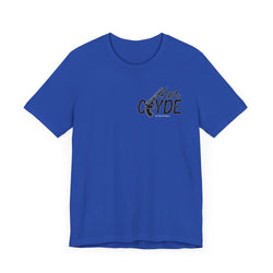 Her Clyde with Bonnie Valentine Casual Soft Unisex Jersey Crew Neck Short Sleeve Tee
