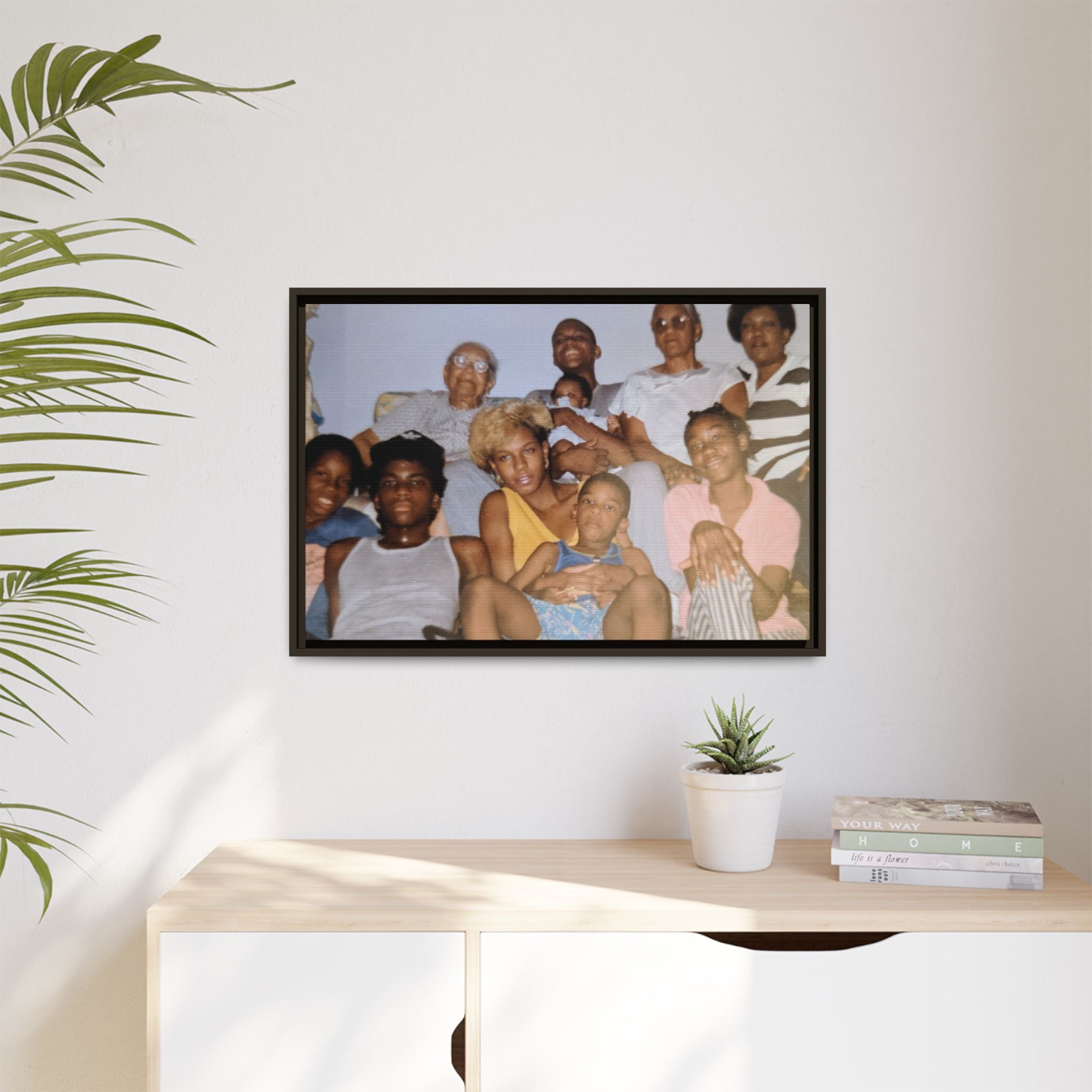 Ccustomizable Framed Canvas — Horizontal Matte Wall Art