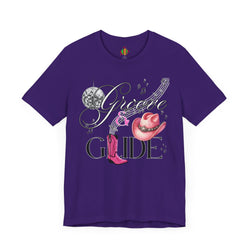 Groove and Glide Graphic Tee - Unisex Short Sleeve T-Shirt for Music Lovers