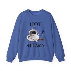 Hot and Steamy Cofee Unisex Heavy Blend™ Crewneck Sweatshirt