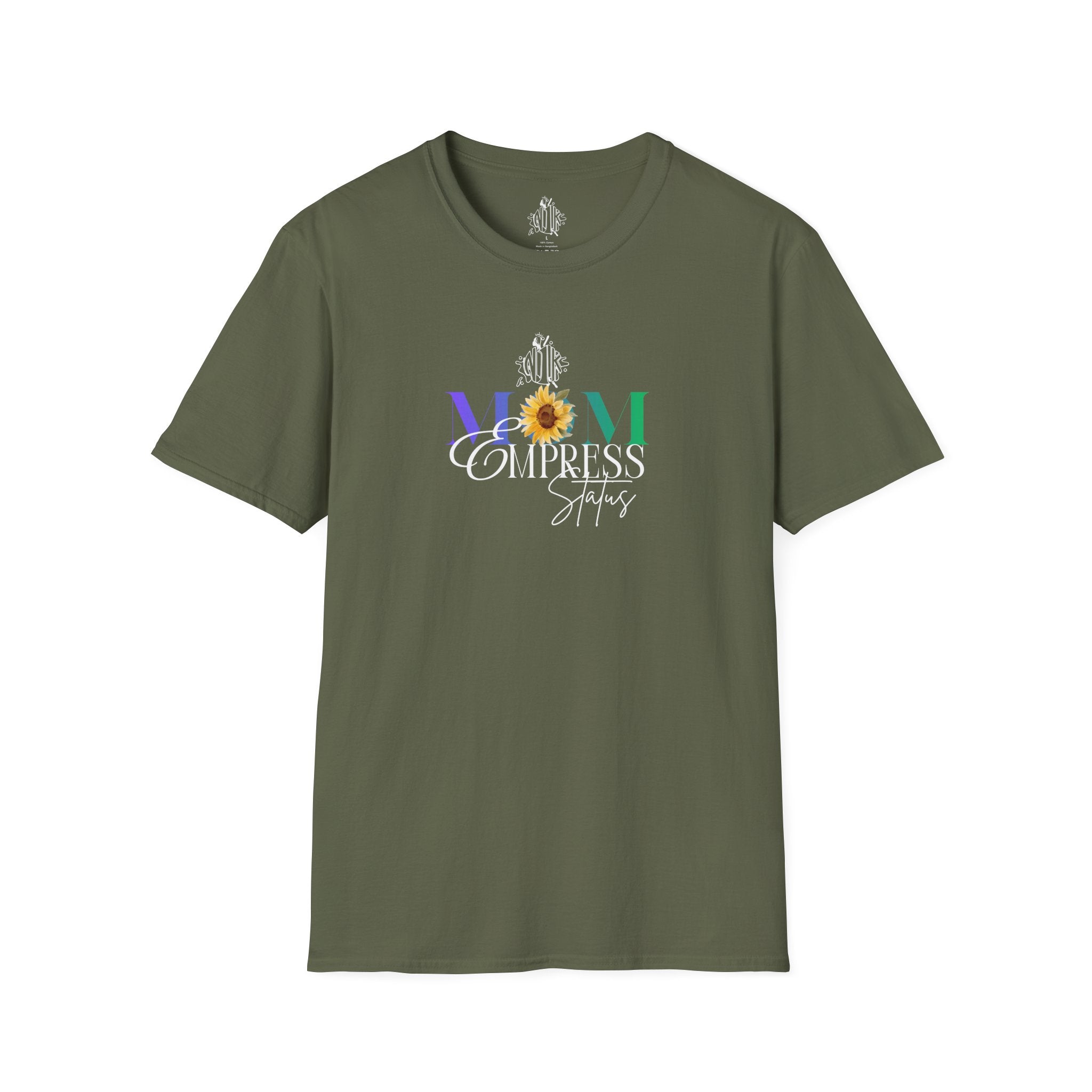 Celebrate Mom — Floral Sunflower Empowerment Graphic T-Shirt