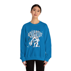 Aquarius Zodiac Casual classic unisex heavy blend crewneck sweatshirt
