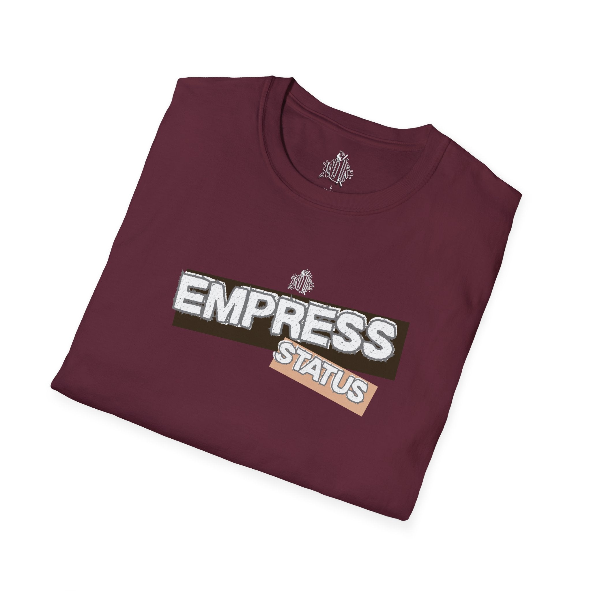 Empress Status Graphic Tee — Bold Feminine Statement T-Shirt