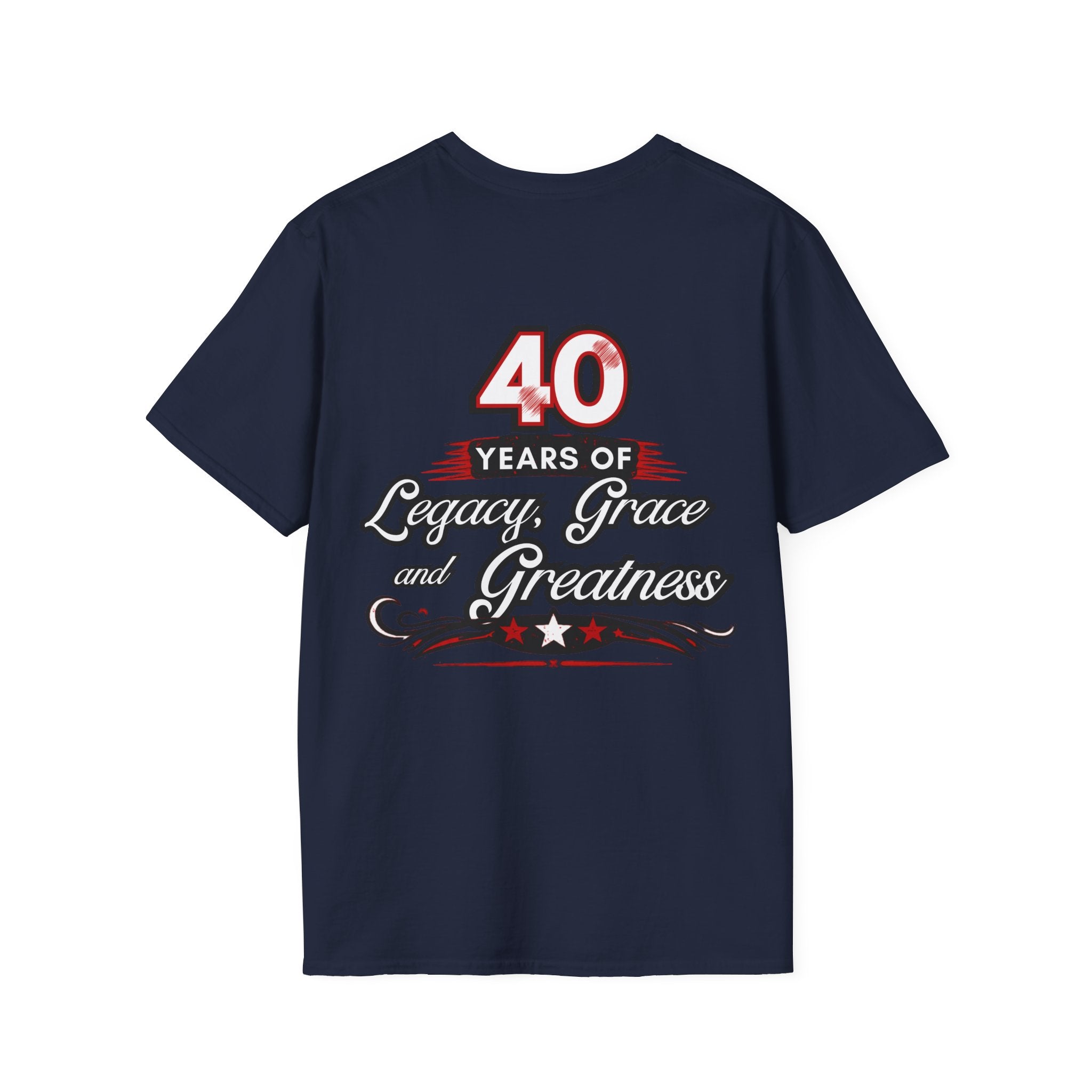Class of 1986 Reunion T-Shirt — 40th Anniversary Redskins Emmerich Manual - Another Customized Smile