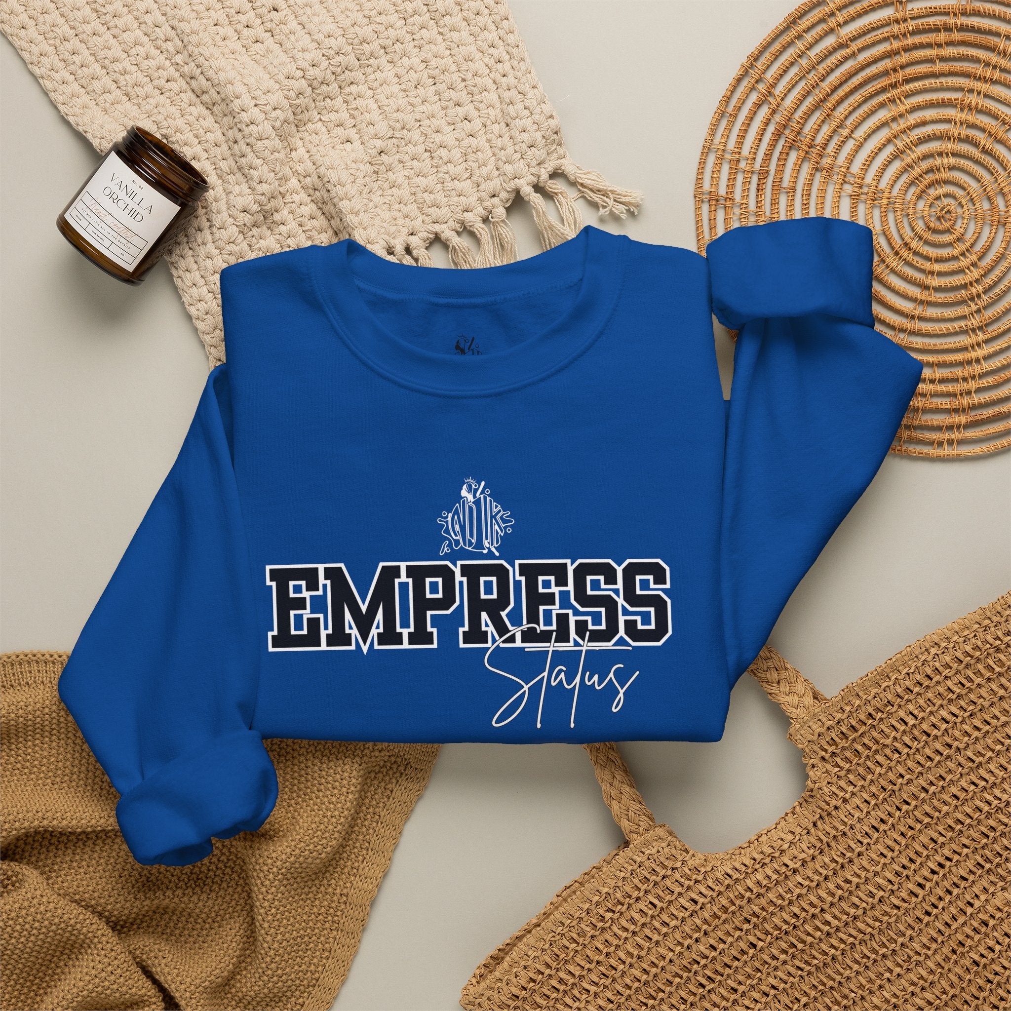 Empress Status Block Letter's Sweatshirt
