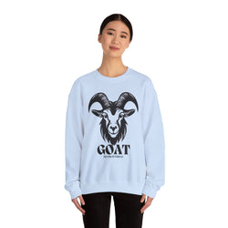 Goat Unisex Casual Crewneck Sweatshirt