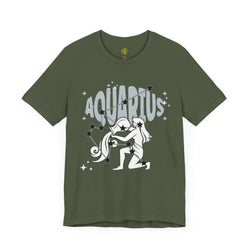 Aquarius Zodiac Casual classic unisex jersey short sleeve tee