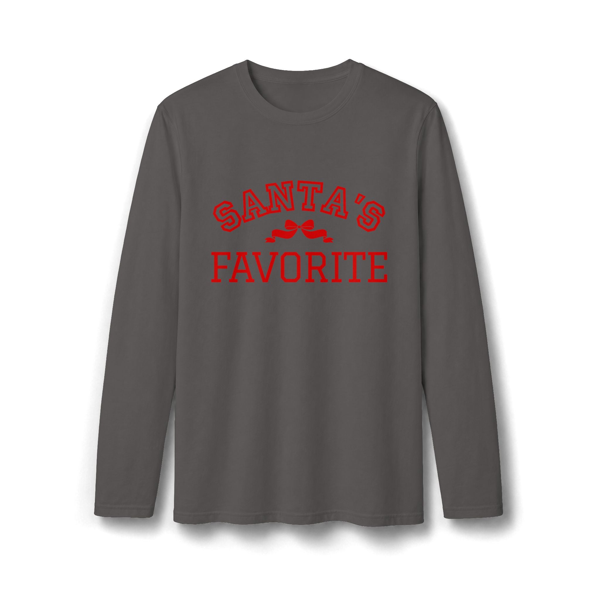 Santa’s Favorite Reindeer Christmas Long Sleeve T-Shirt