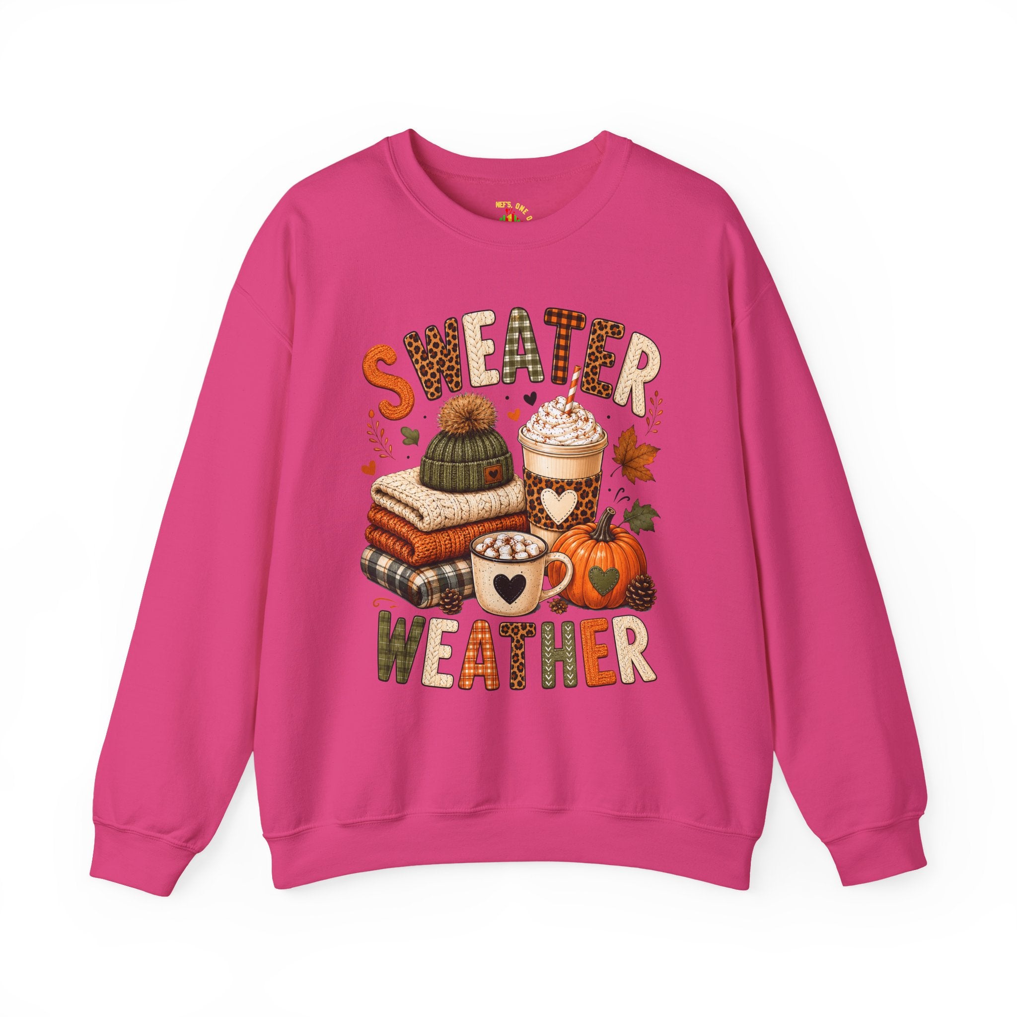 Sweater Weather Autumn Crewneck Sweatshirt