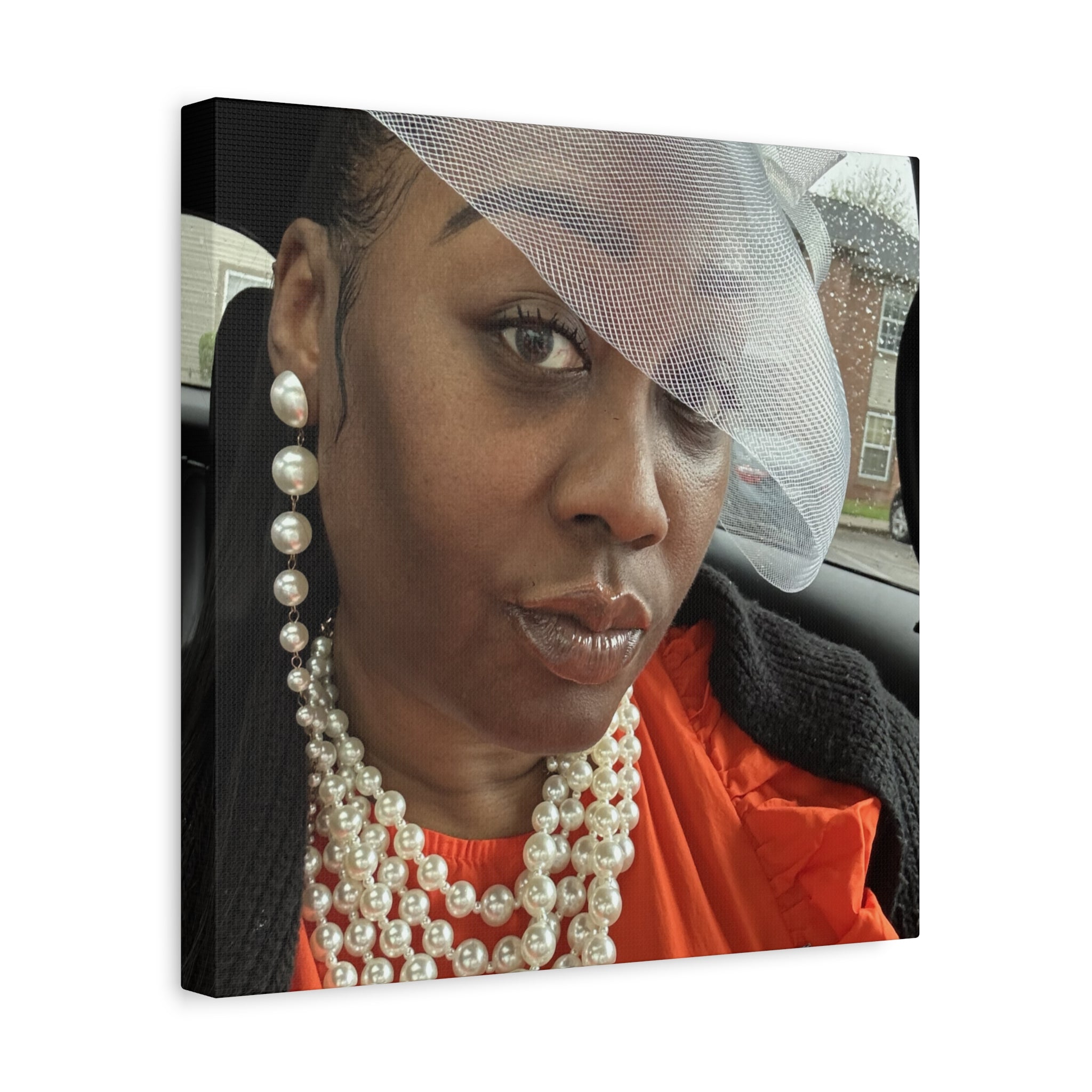 Personalize with your Photo Canvas Print — Square  Matte Wall Art (1.25")