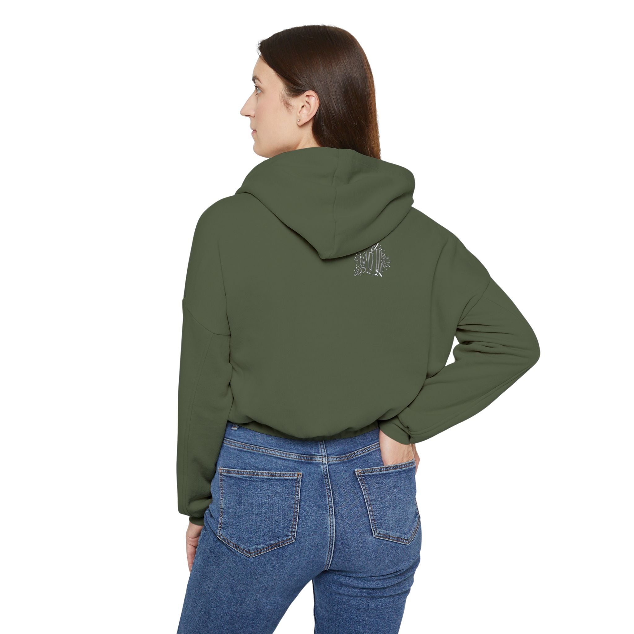 Empress Women's Cinched Bottom Hoodie, Chic Pullover, Stylish Activewear, Casual Outfit, Birthday Gift, Cozy Gift