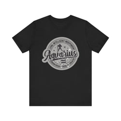 Aquarius Zodiac Unisex Casual Classic Jersey Short Sleeve Tee