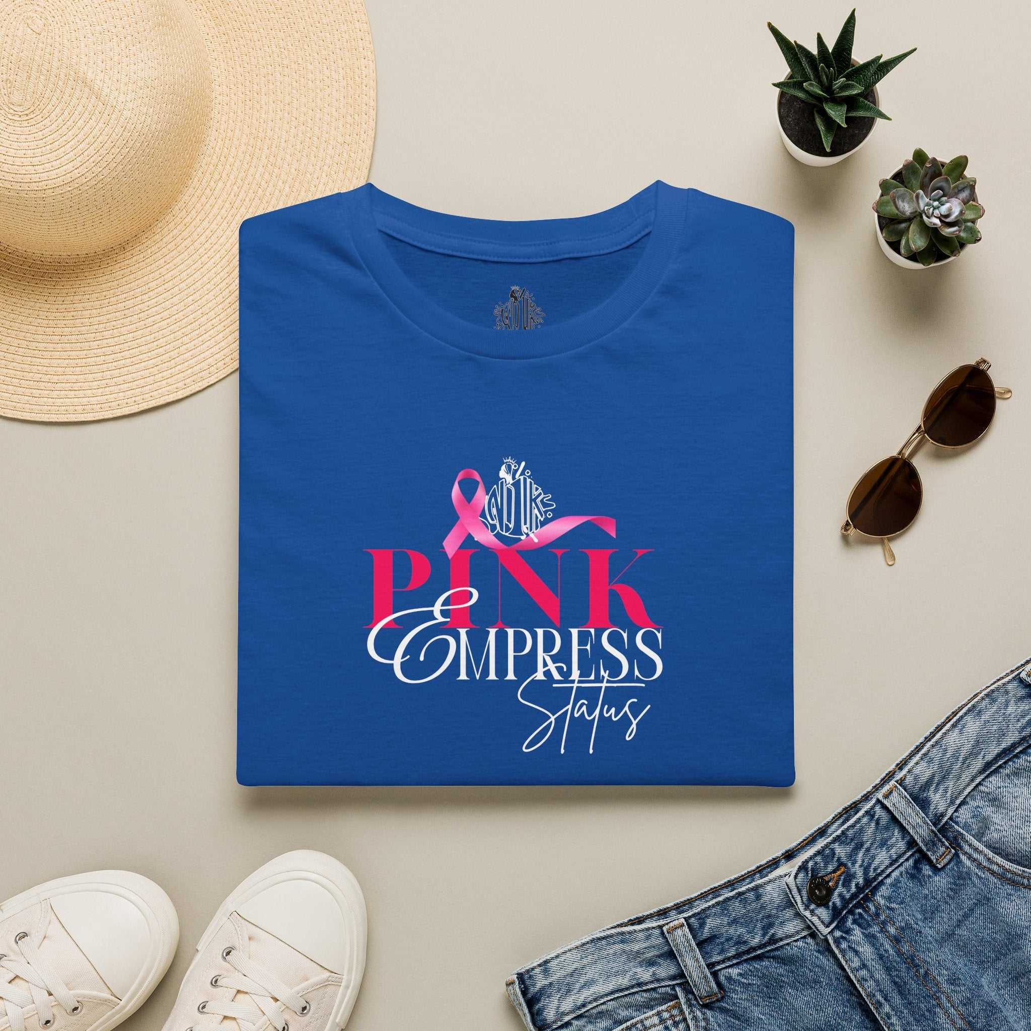 Pink Empress Ladies T-Shirt – 'Pink Empress' Script Graphic
