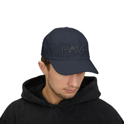 BLK - Dad Cap - Purpose AND Victory Established Stylish PAVE - Perfect Gift for Dads