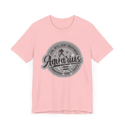 Aquarius Zodiac Unisex Casual Classic Jersey Short Sleeve Tee