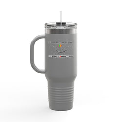 Nef's One Of A Kind Let's Customize Smiles Together Insulated Travel Mug, 40oz