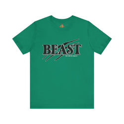 Beast with the Beauty Valentine Casual, Soft Unisex Jersey Short Sleeve Tee
