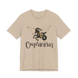 Capricorn Unisex Casual classic unisex jersey short sleeve tee