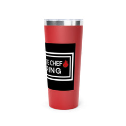 Unks Catering Custom Copper Insulated Tumbler | Hot Beverage Travel Mug | Gift for Coffee Lovers, Unique Kitchen Decor, Personalized Drinkware