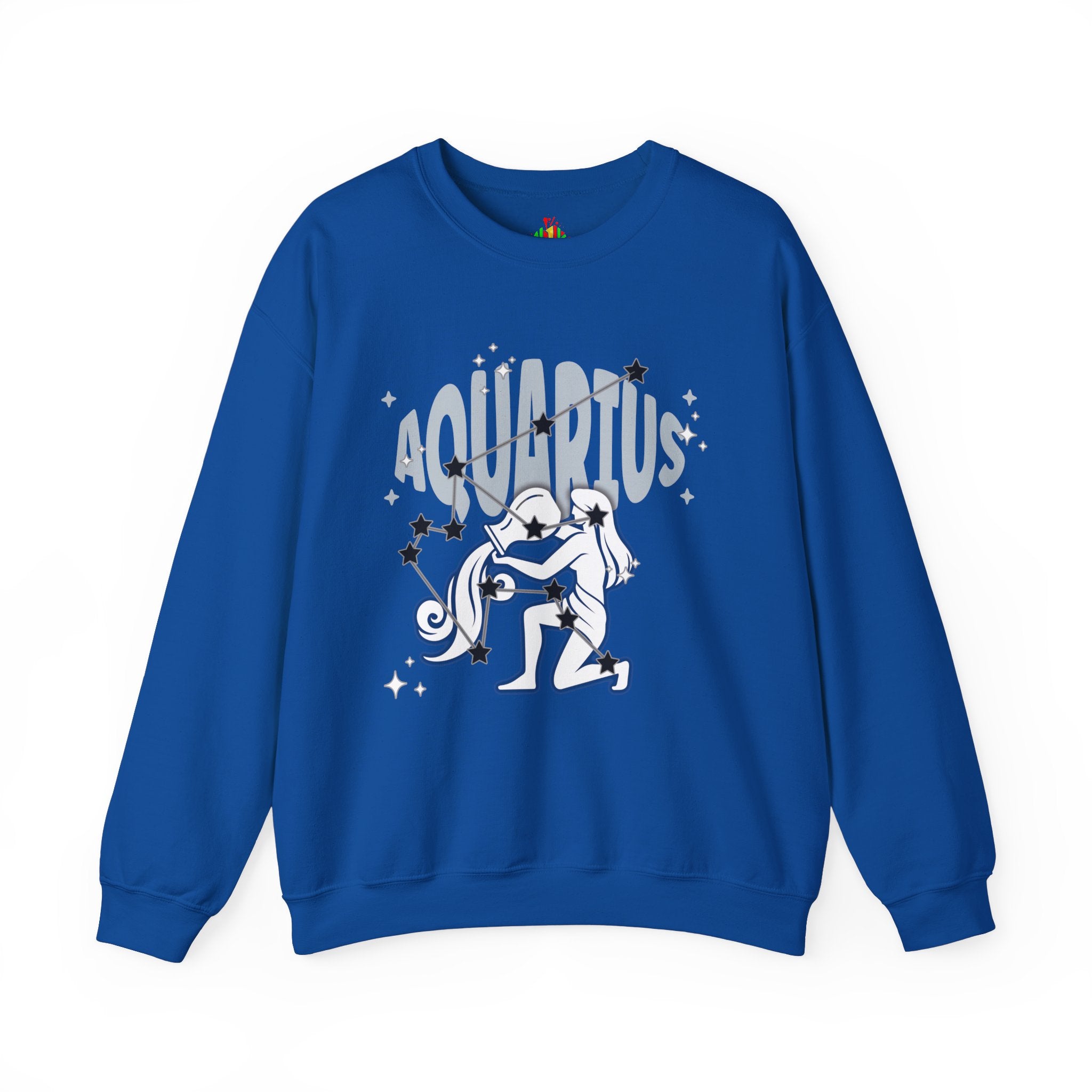 Aquarius Zodiac Casual classic unisex heavy blend crewneck sweatshirt