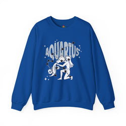 Aquarius Zodiac Casual classic unisex heavy blend crewneck sweatshirt